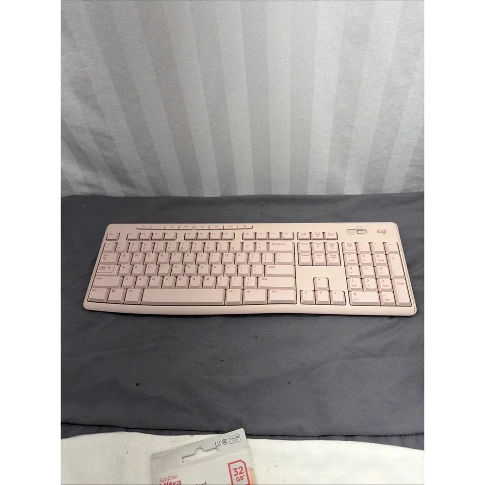 Logitech MK270 Wireless Keyboard NO DONGLE Rose